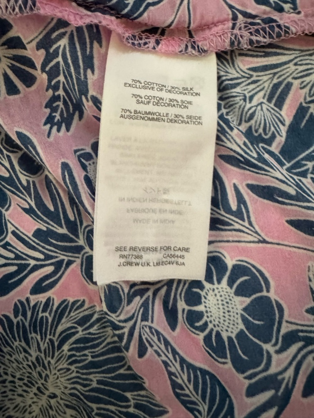 Abigail Borg for J crew blouse XL - Picture 3 of 3